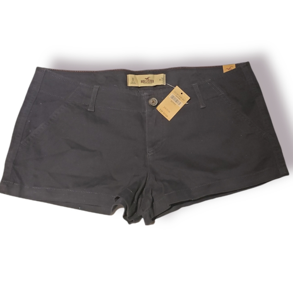 NWT Hollister Size 9 w29 Navy Blue Low Rise Shorts